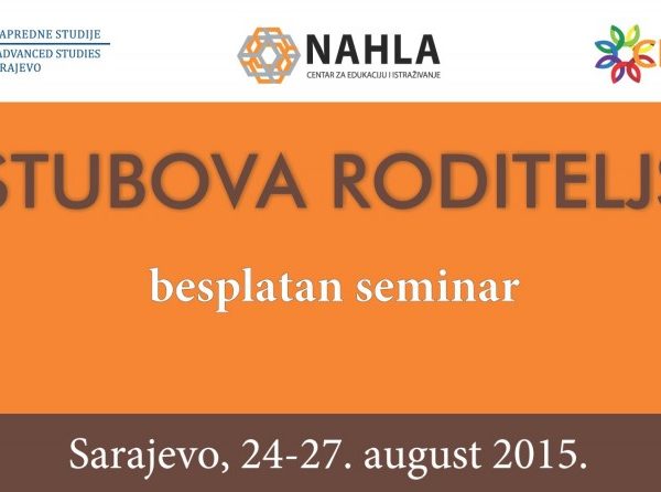 BESPLATAN SEMINAR: Pet stubova roditeljstva