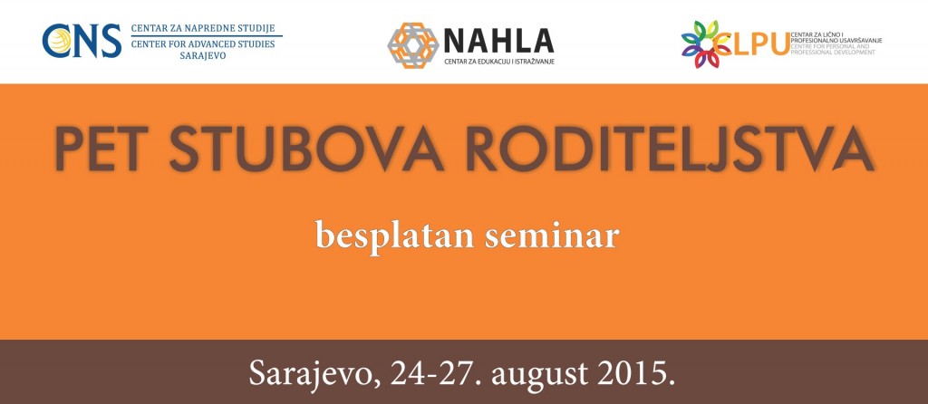 BESPLATAN SEMINAR: Pet stubova roditeljstva